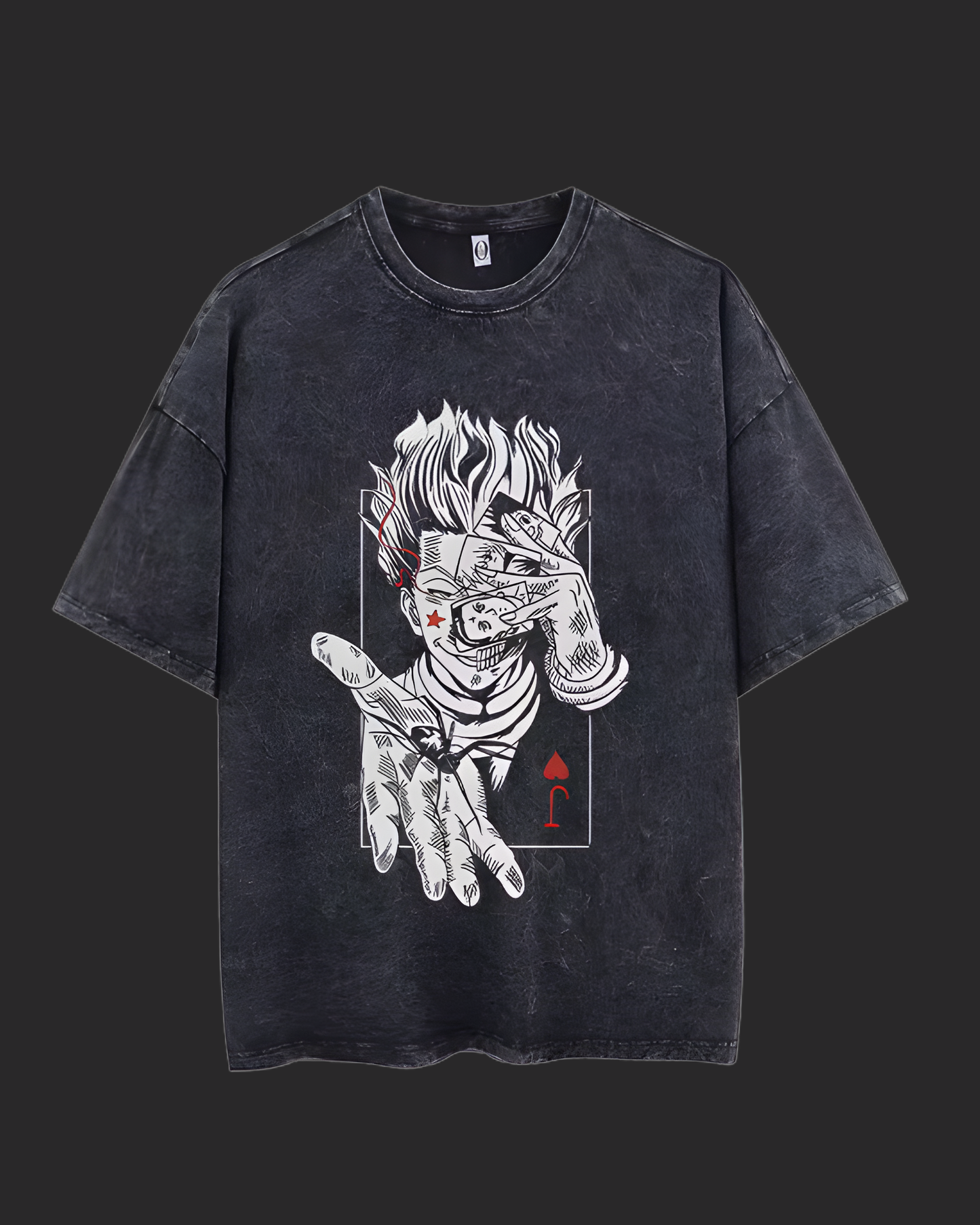 " THE MENACE HISUKA " HxH ACID TEE