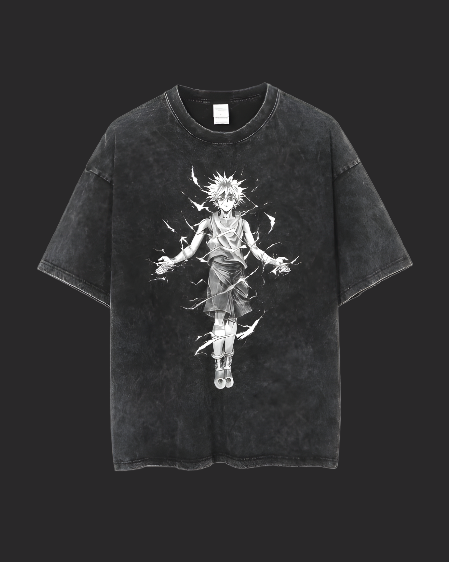 " KILLUA GODSPEED " HxH ACID TEE