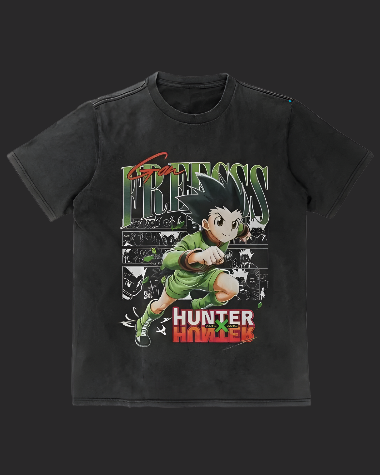 " GON FREECSS WILD SPIRIT " HxH ACID TEE