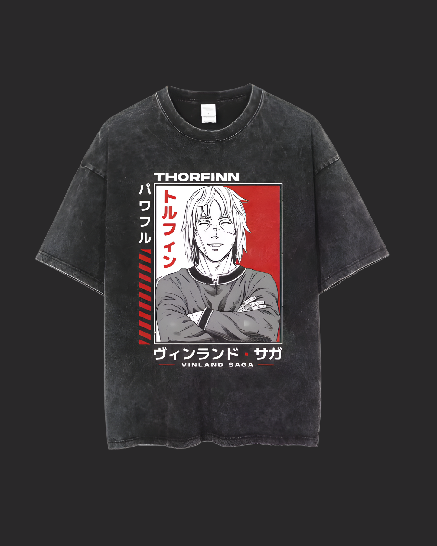 " TRUE WARRIOR " VINLADSAGA ACID TEE