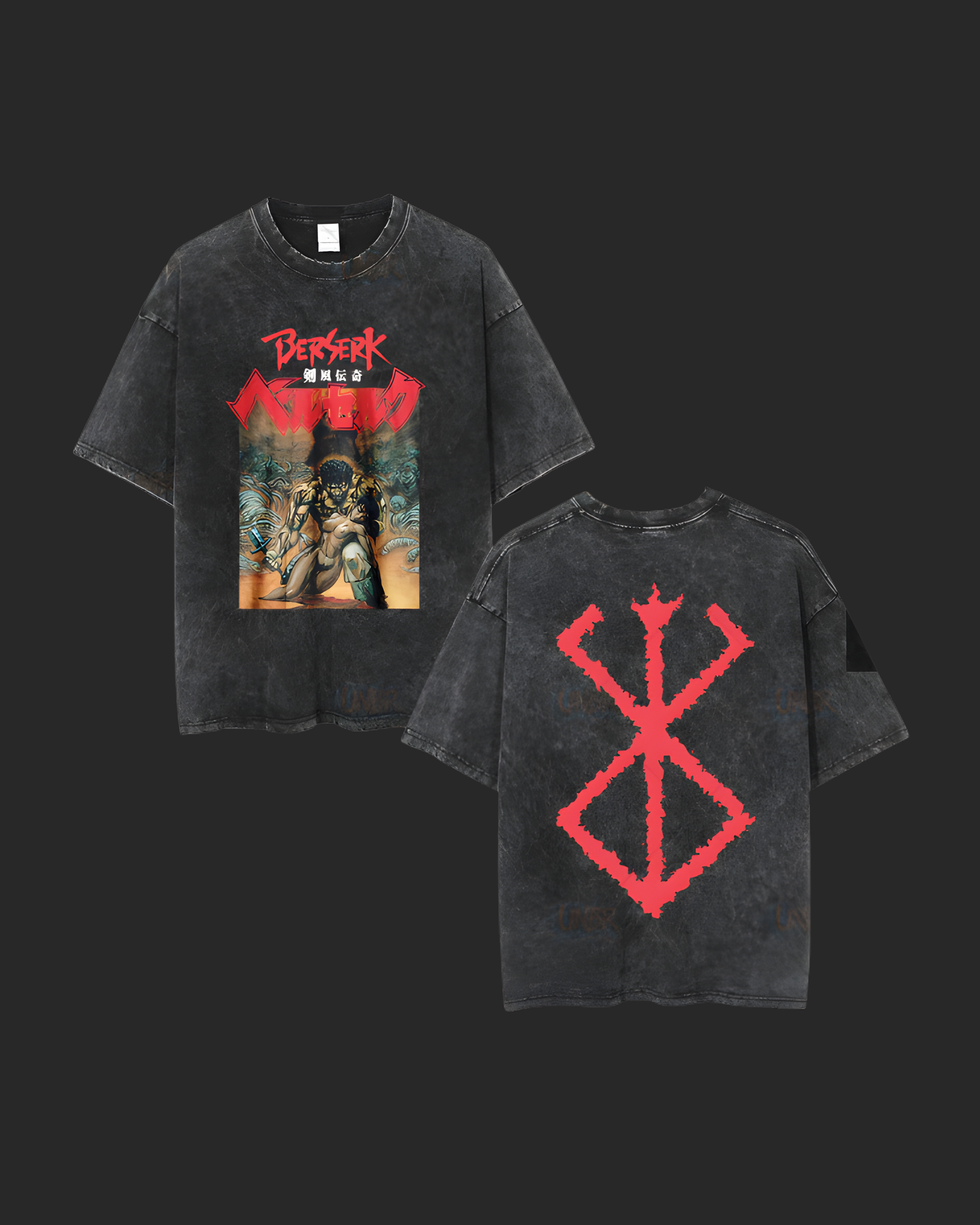 " ECLIPSE LEGACY " BERSERK 2SIDED ACID TEE