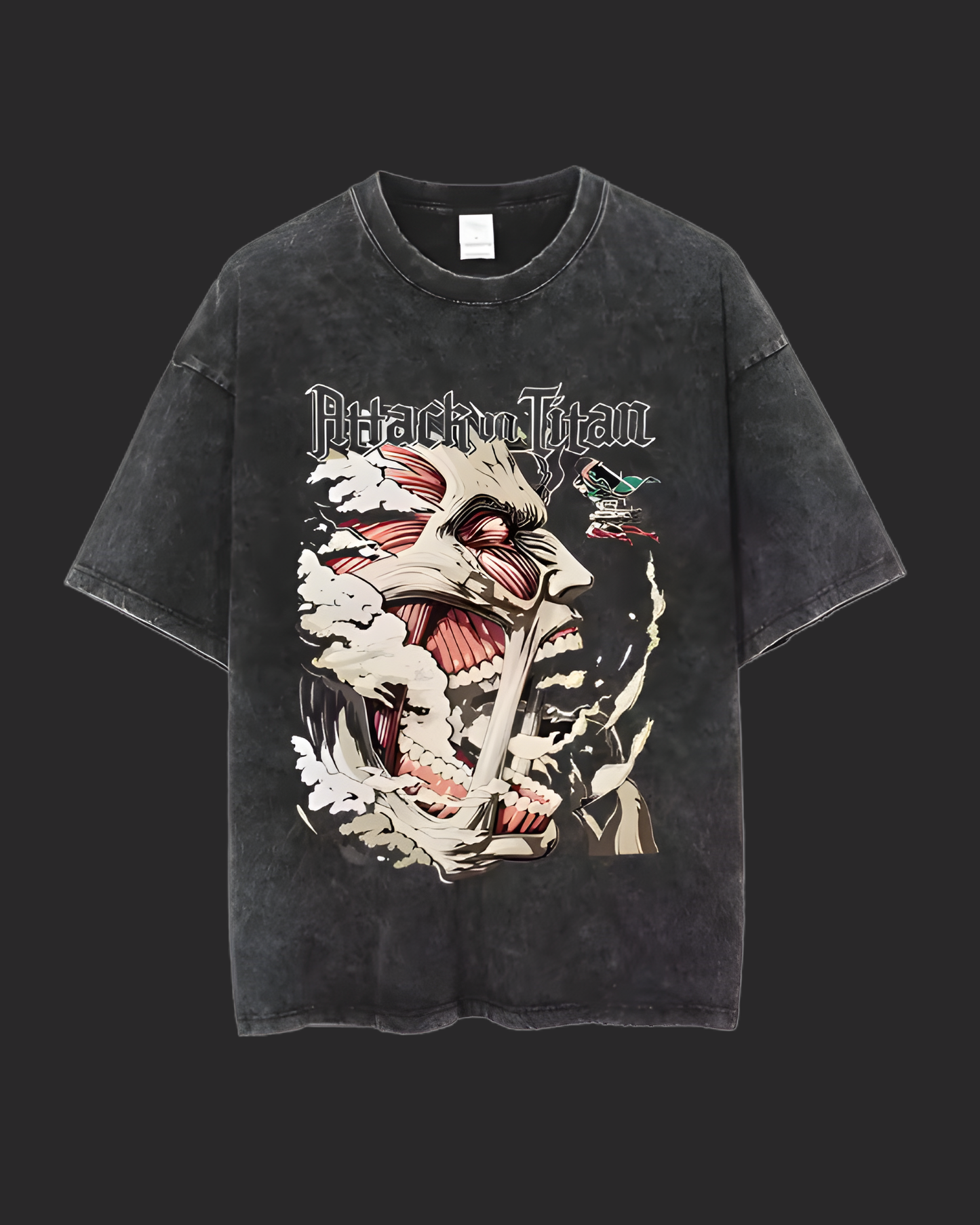 " COLOSSAL TITAN " AOT ACID TEE