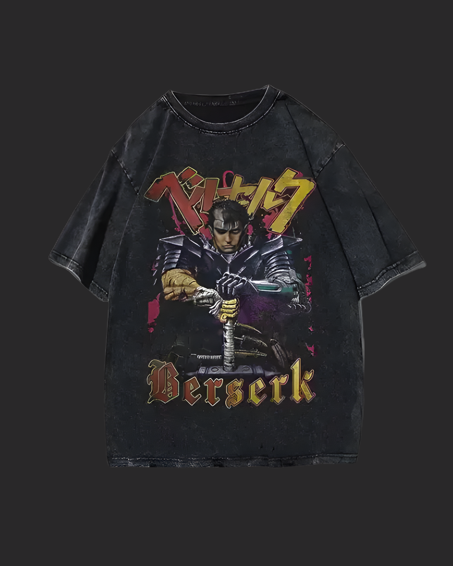" GUTS VINTAGE " BERSRK ACID TEE