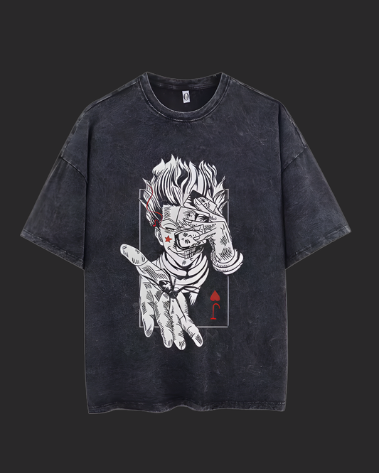 " THE MENACE HISUKA " HxH ACID TEE