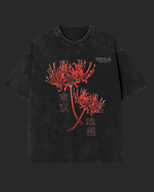 " SPIDER LILY " TOKYO GHOUL ACID TEE