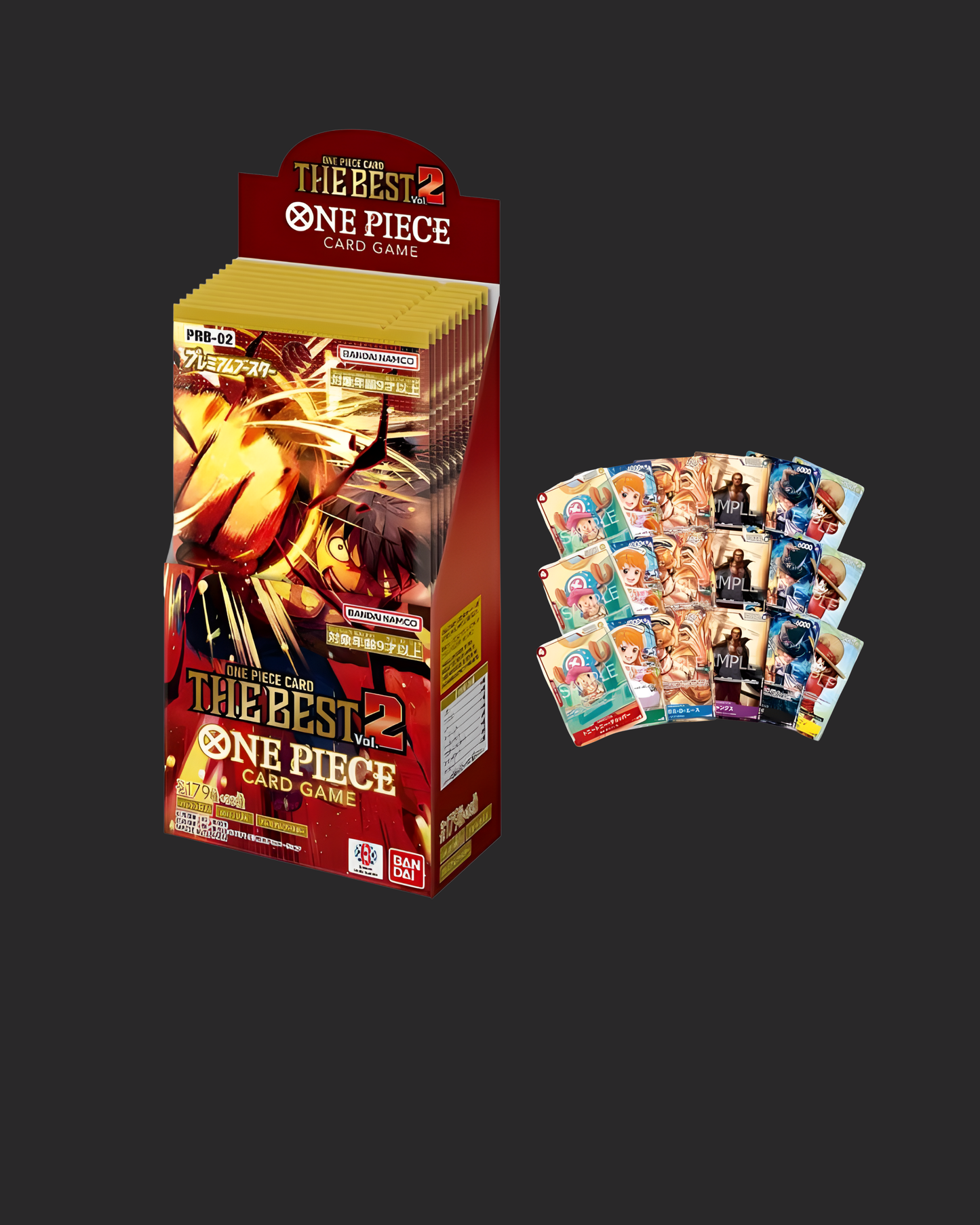 " BANDAI ONE PIECE TCG Premium Booster THE BEST Vol. 2 PRB-02 "