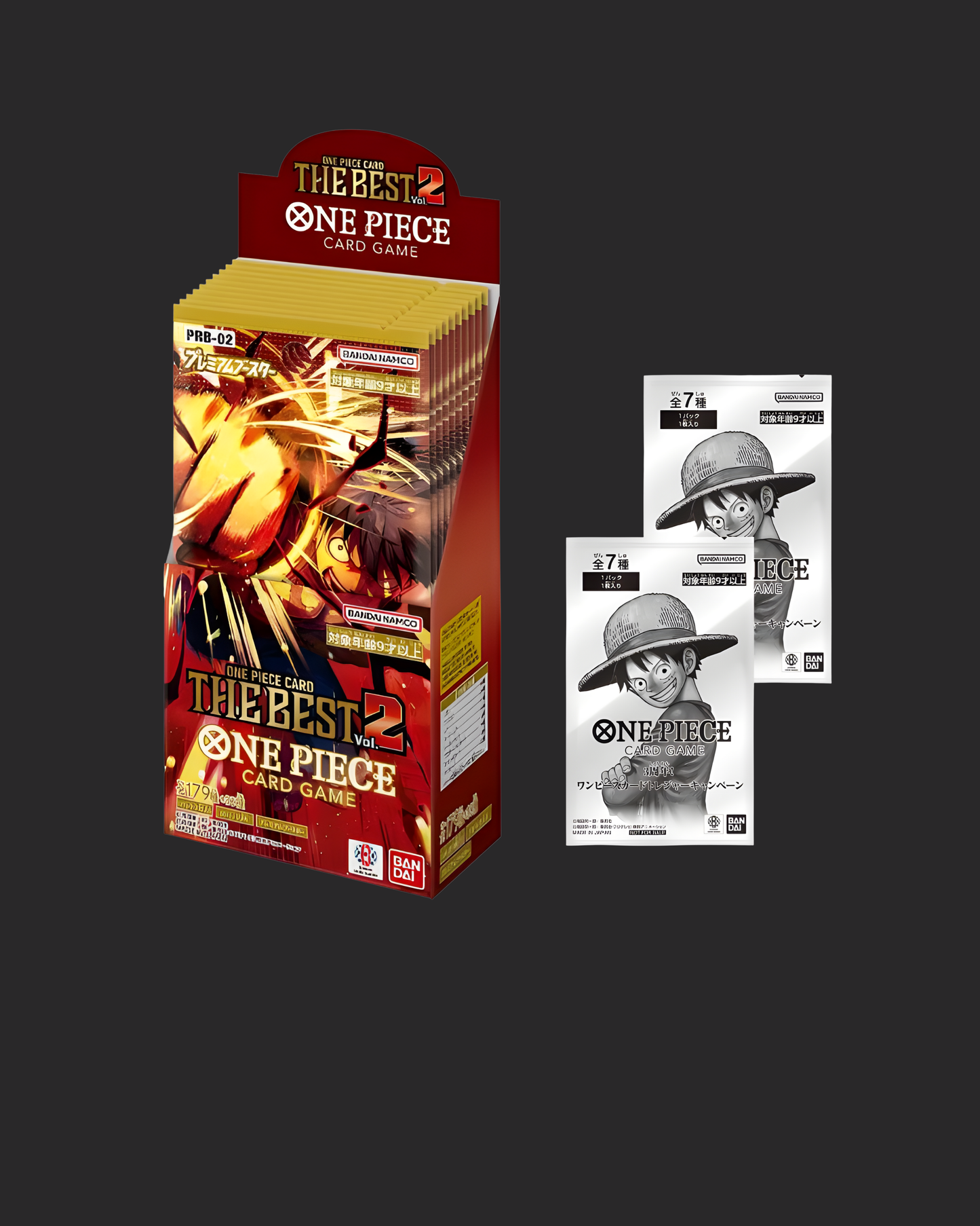 " BANDAI ONE PIECE TCG Premium Booster THE BEST Vol. 2 PRB-02 "