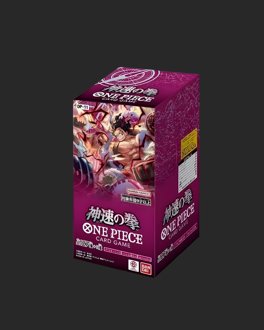 " BANDAI ONE PIECE Card Game Lightning Fast Fist OP-11 "