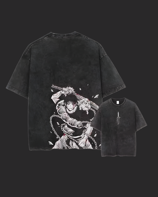 " CURSED TOOL " JJK ACID TEE