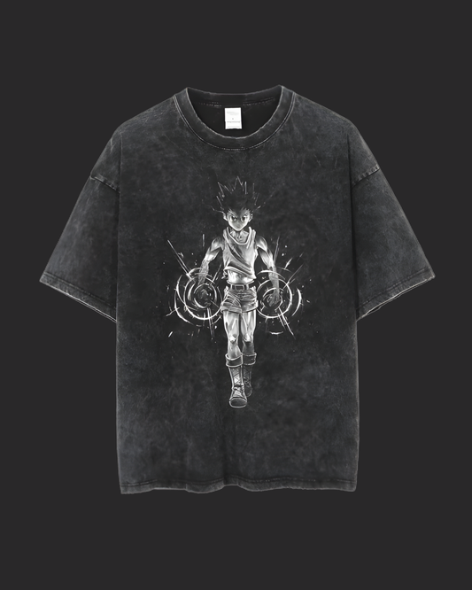 " GON AURA " HxH ACID TEE