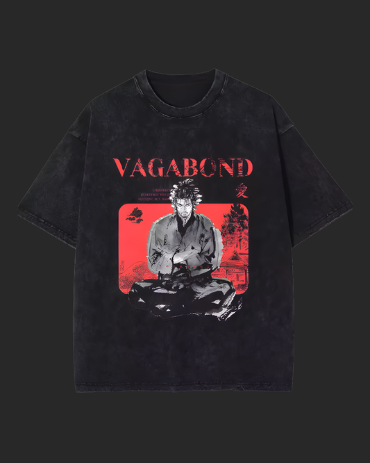 " PEACEFUL MASTERY " VAGABOND ACID TEE