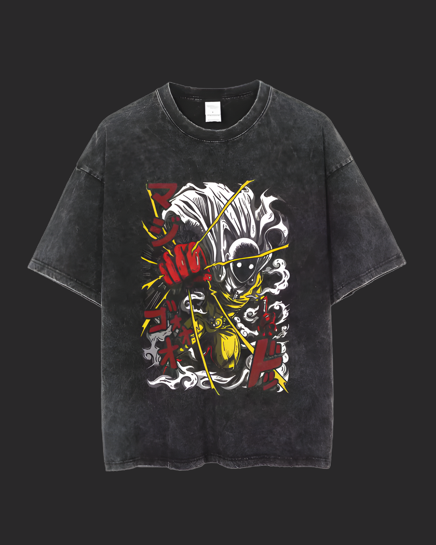 " SERIOUS PUNCH " ONE PUNCH MAN ACID TEE