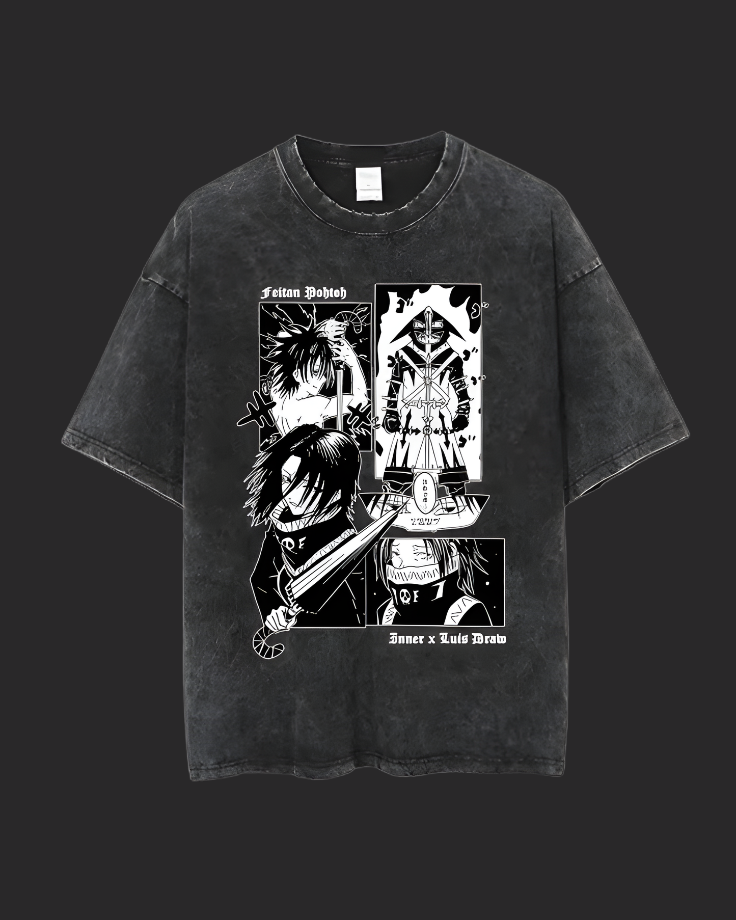 " FEITAN PAIN PACKER " HxH ACID TEE