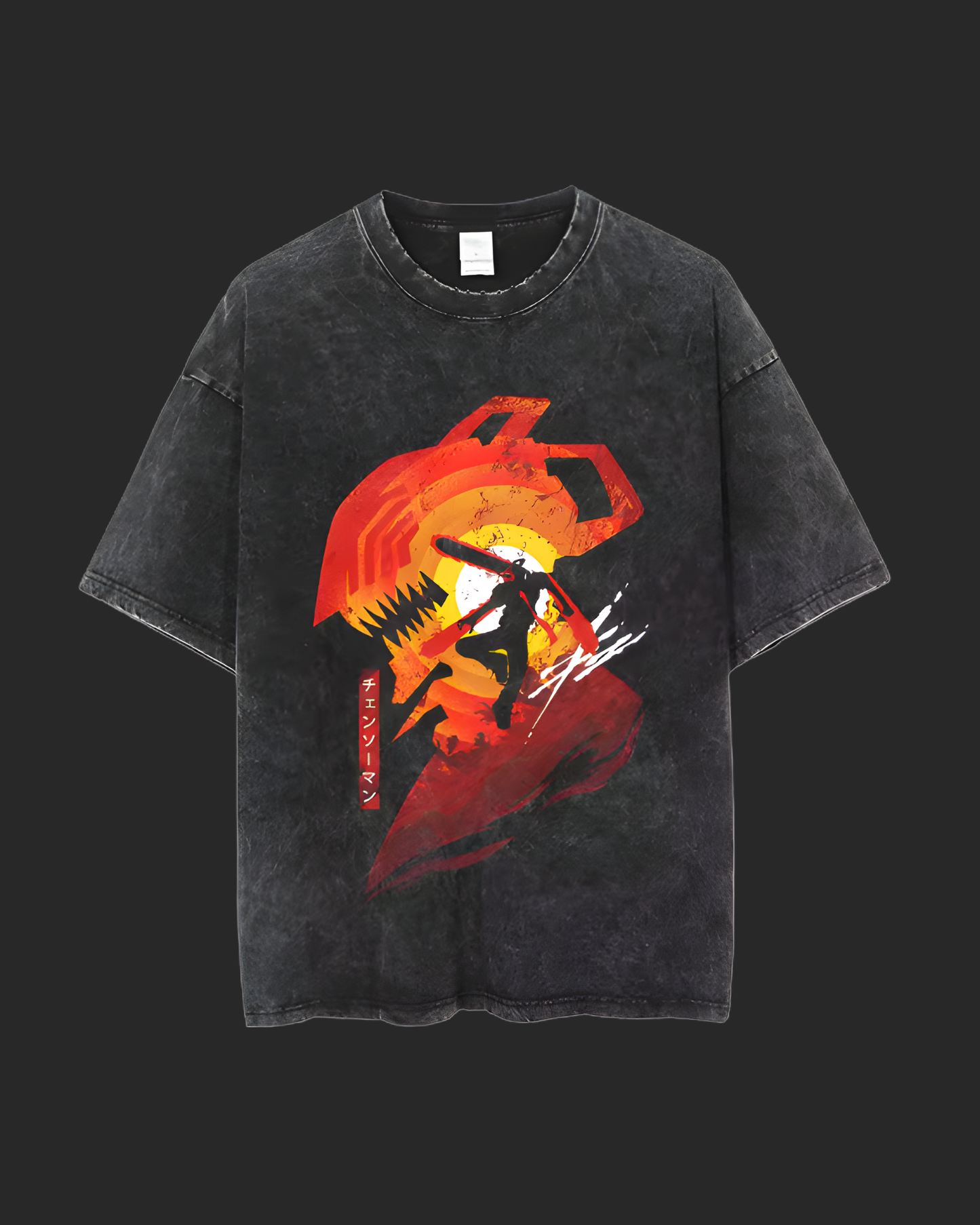 " PURE DEMON " CHAINSAW MAN ACID TEE