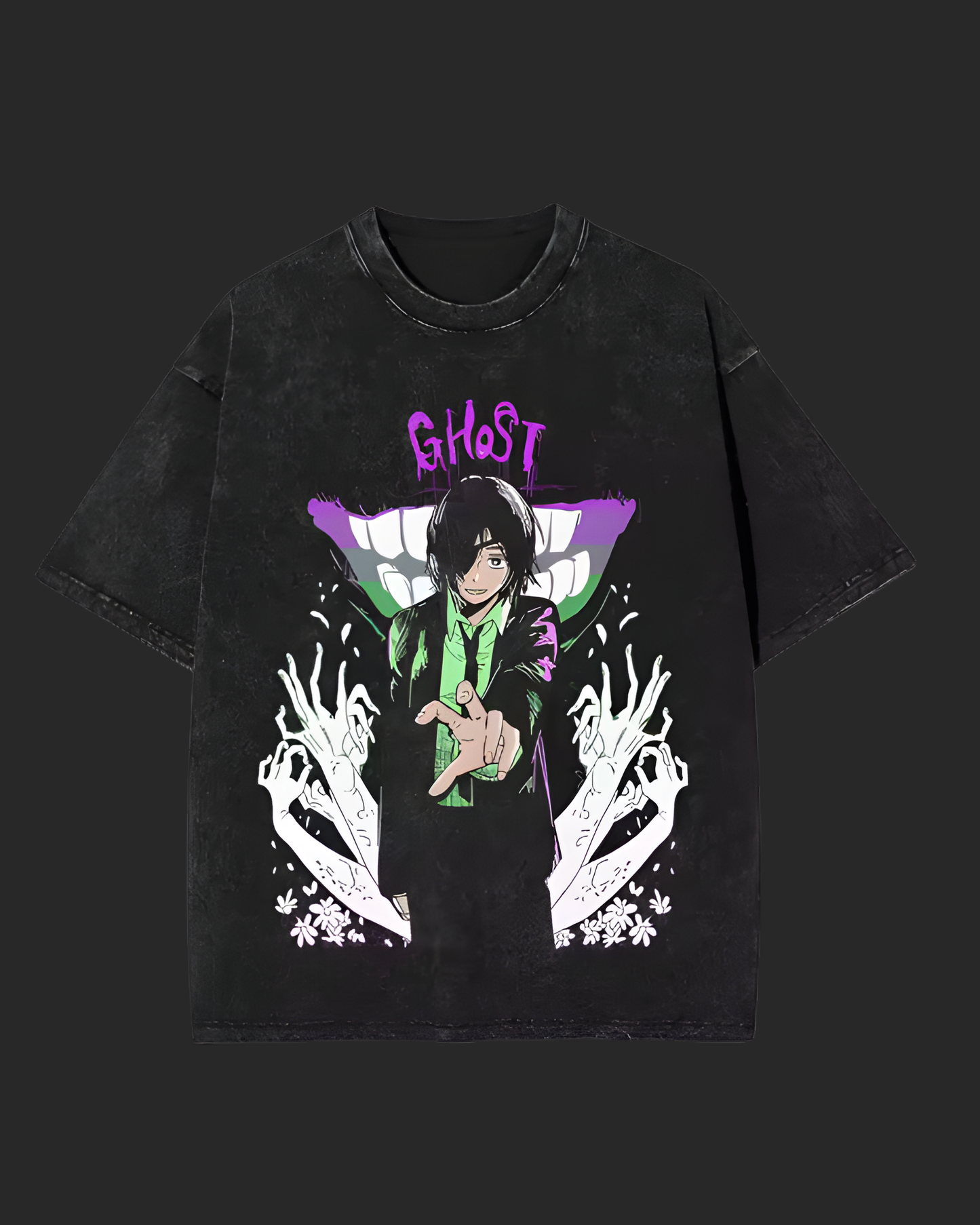" HIMENO " CHAINSAW MAN ACID TEE