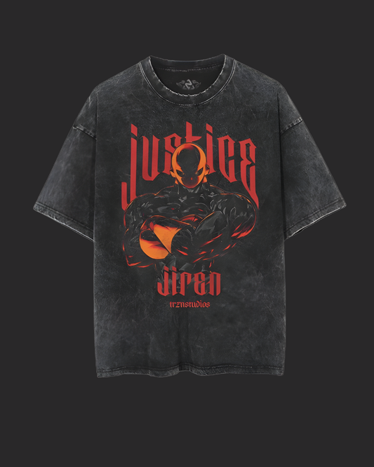" JUCTICE " DBZ ACID TEE