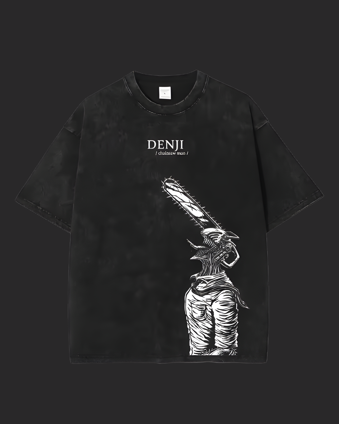 " PRIMAL SCREAM " CHAINSAW MAN ACID TEE