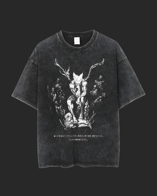 " G  A R O U " ONE PUNCH MAN ACID TEE