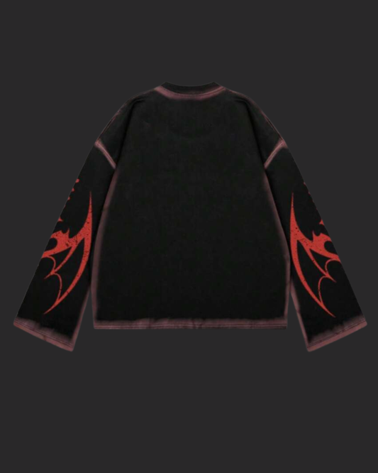 " S C R E A M " IN SWEATER