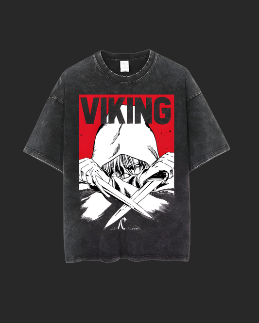 " VIKING MODE " VINLADSAGA ACID TEE