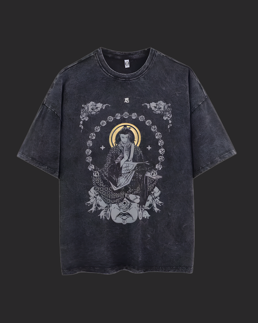 " SAINT GETO " JJK ACID TEE