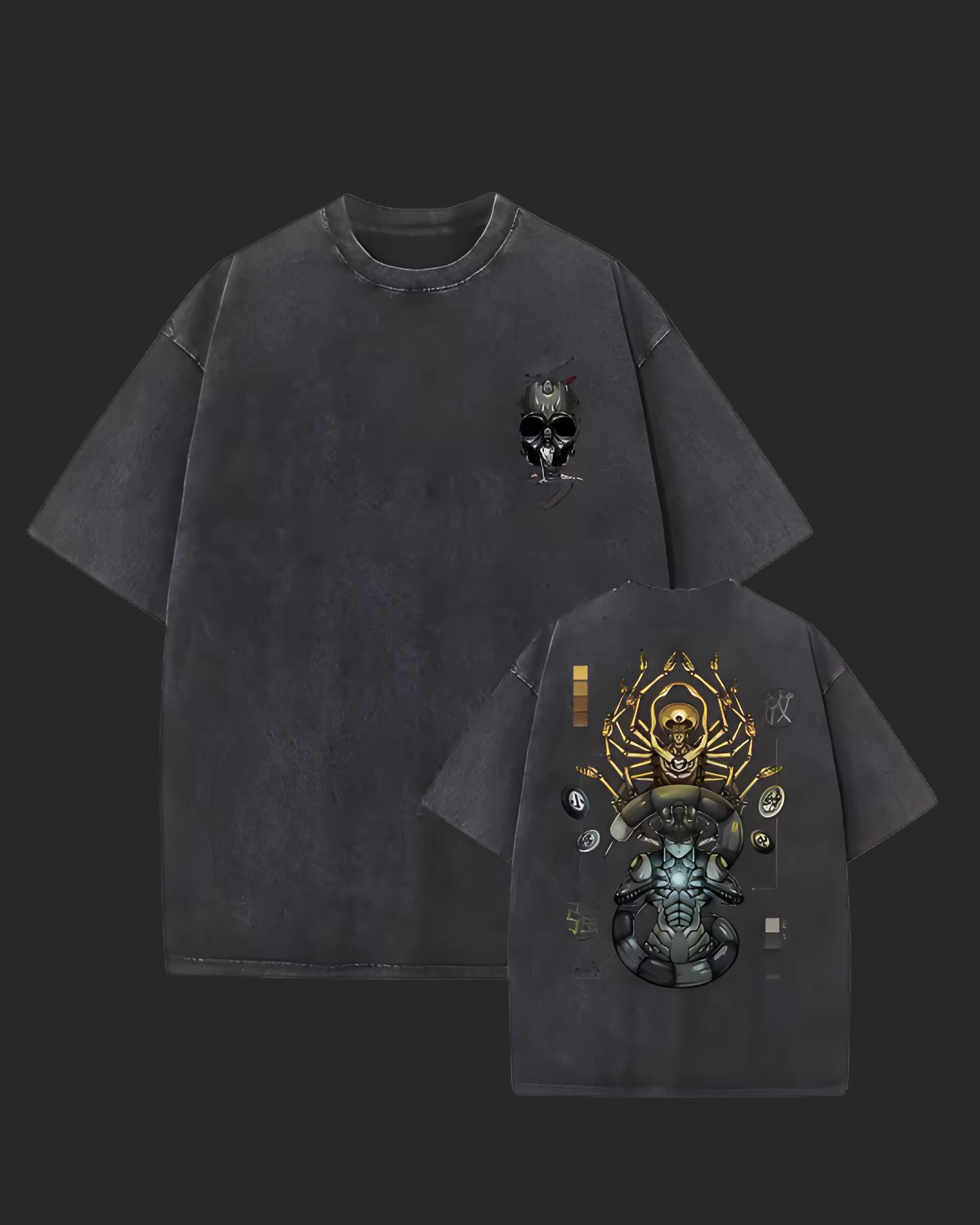 " KING VS BODHISATTVA " HxH ACID TEE