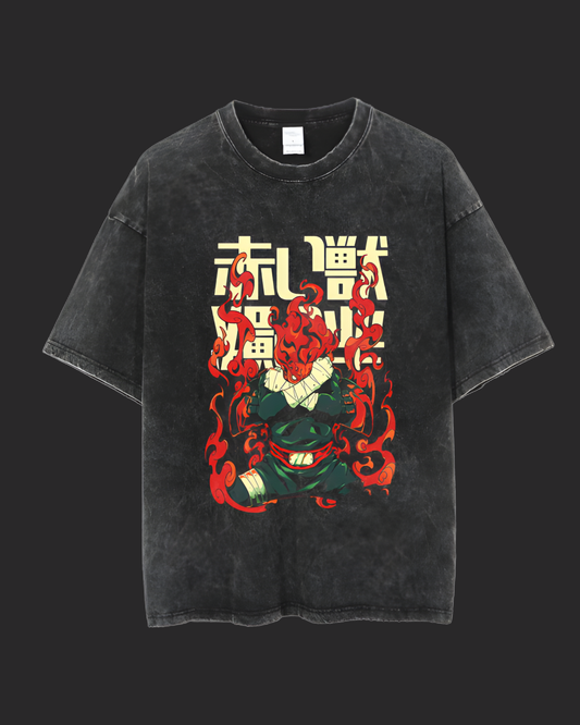 " RED DEATH AURA " NARUTO ACID TEES