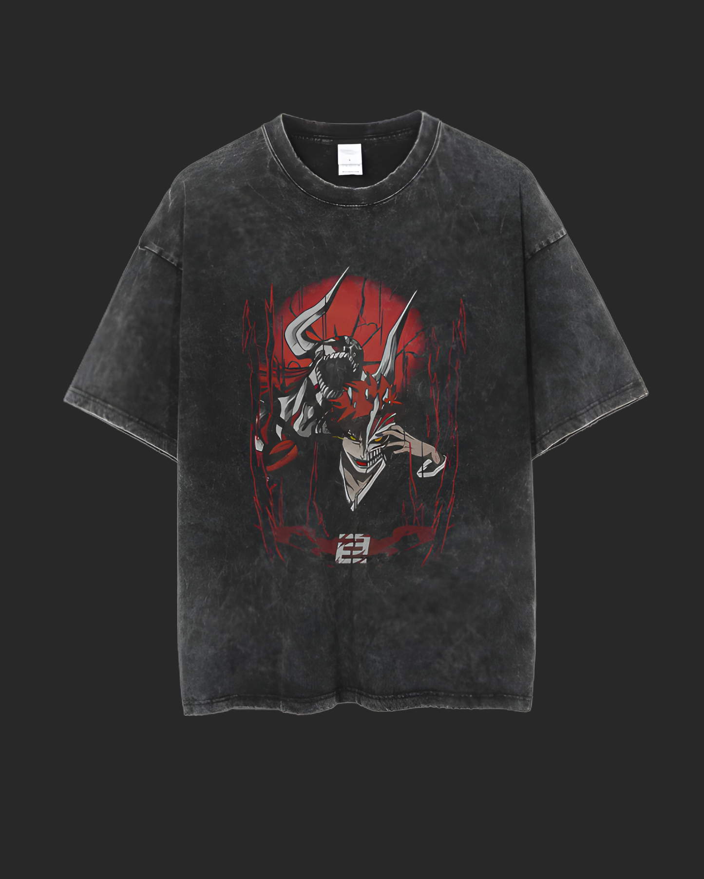 " DUAL SOUL " BLEACH ACID TEE