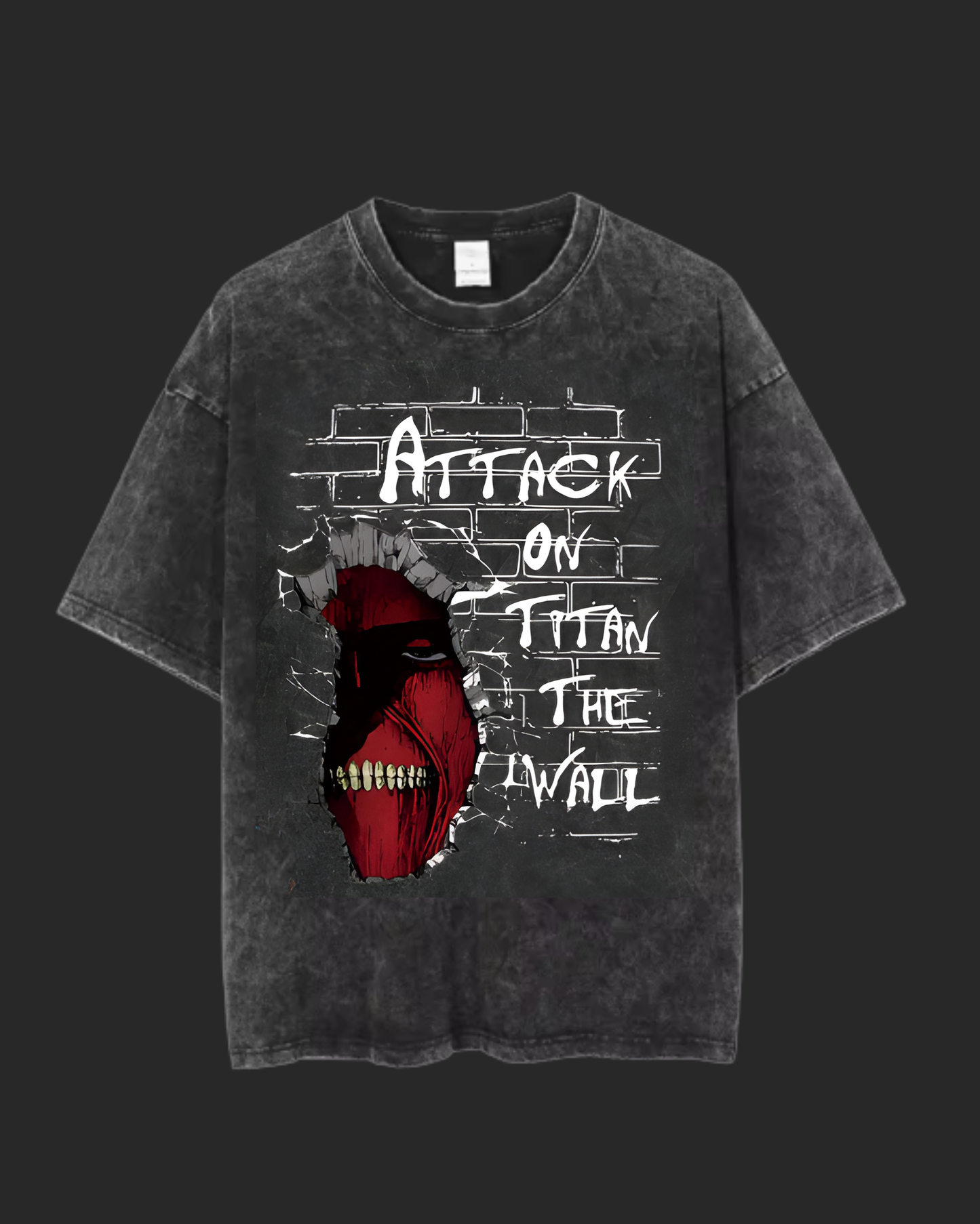 " BEYOND THE WALL " AOT ACID TEE