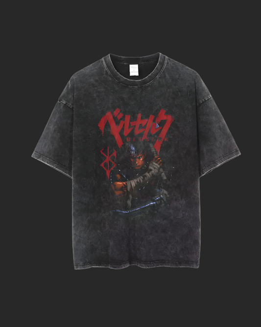 " BLACK SWORD LEGACY " BERSERK ACID TEE
