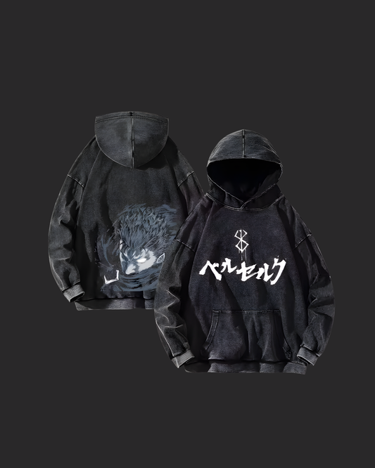" B ERSERK " 2SIDED IN HOODIES